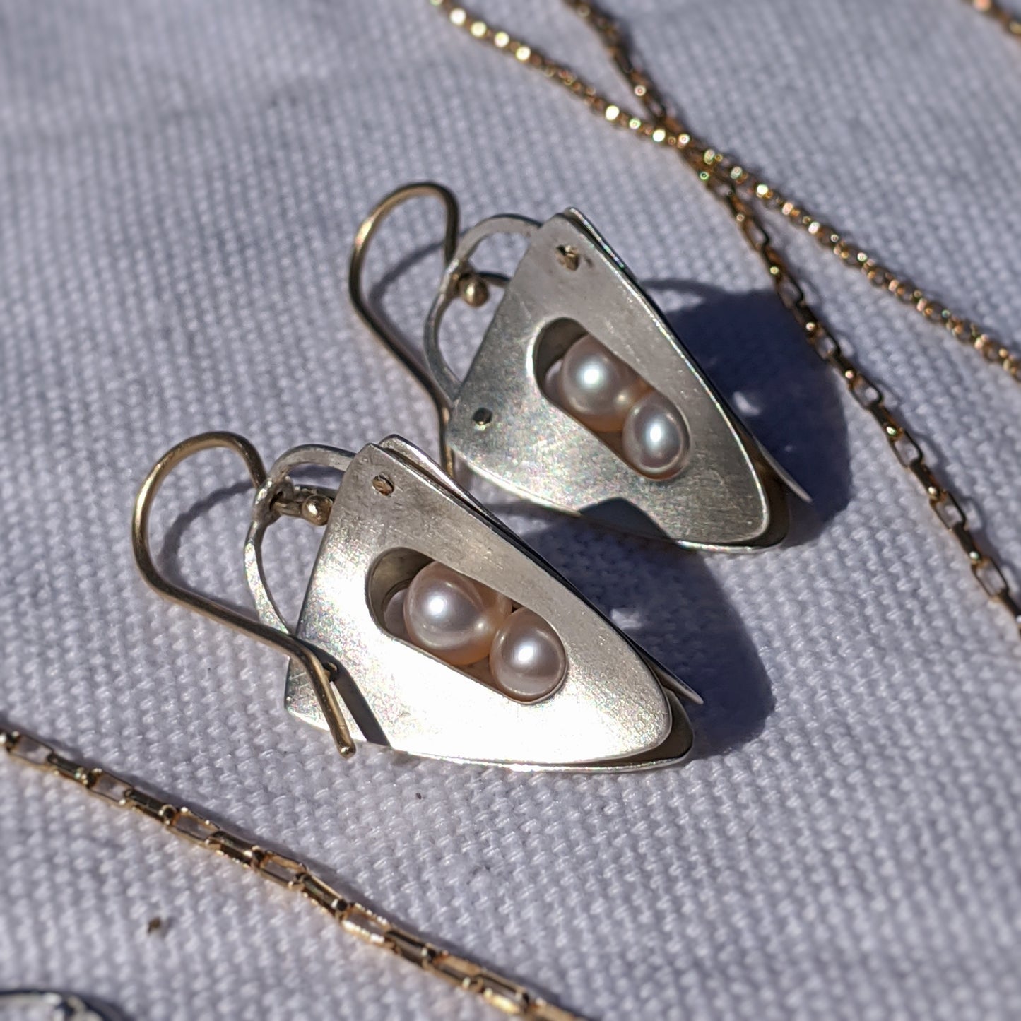 Voyage Earrings - Mixed Metals