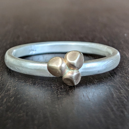 Split Trillion Ring mixed metals