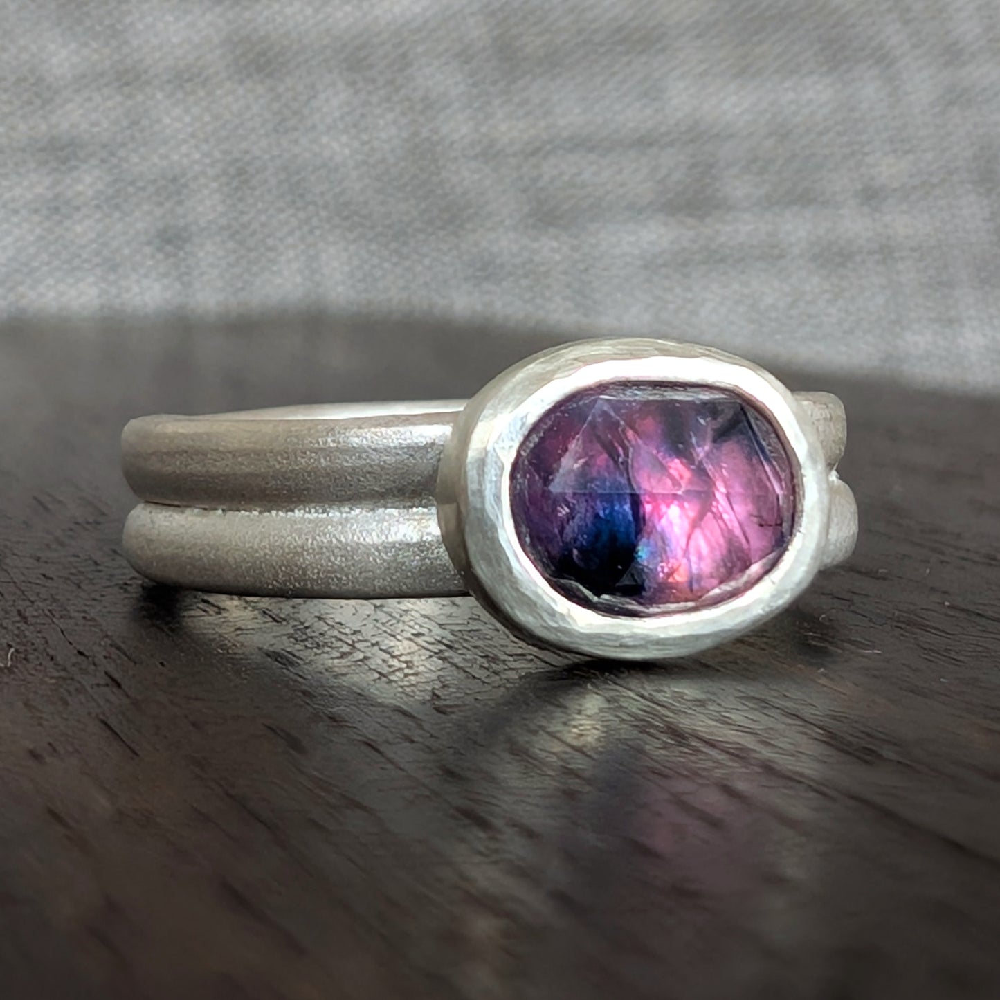 Oval Winza Sapphire Ring Size 6.5