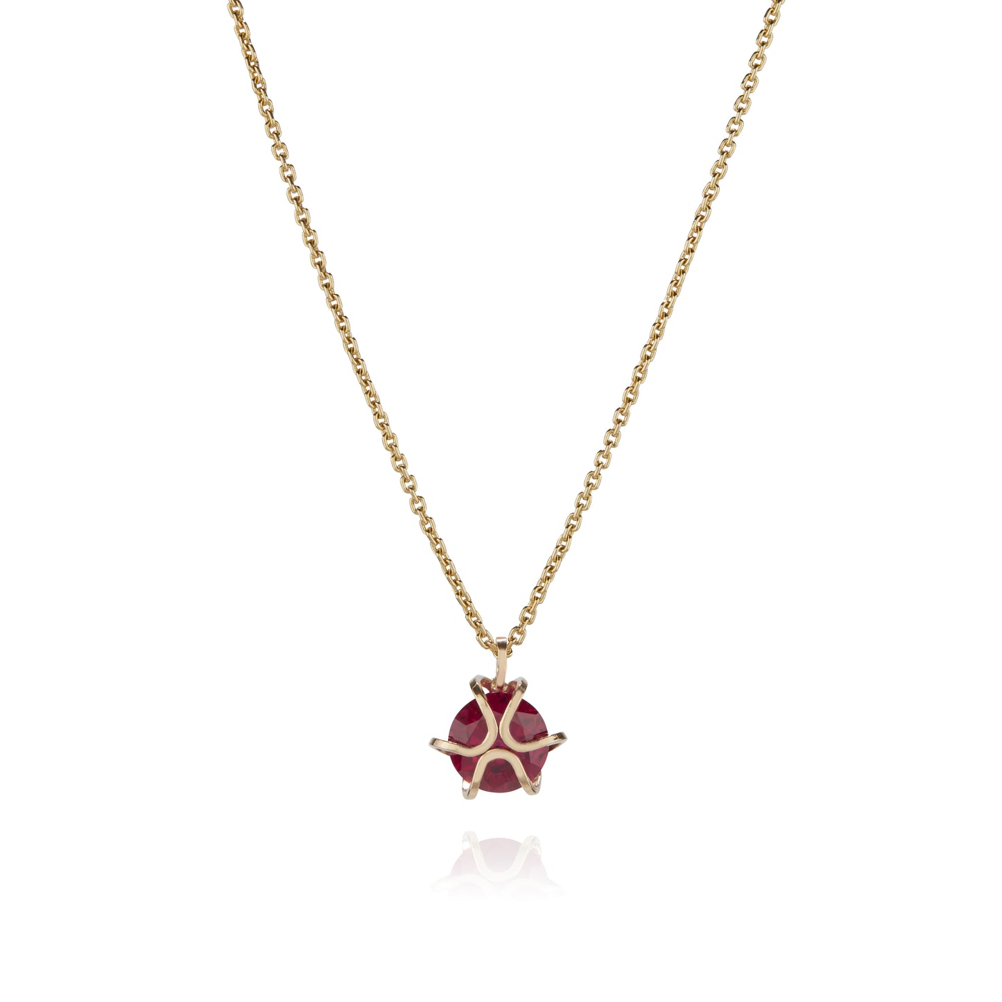 Iris Pendant 14K Gold