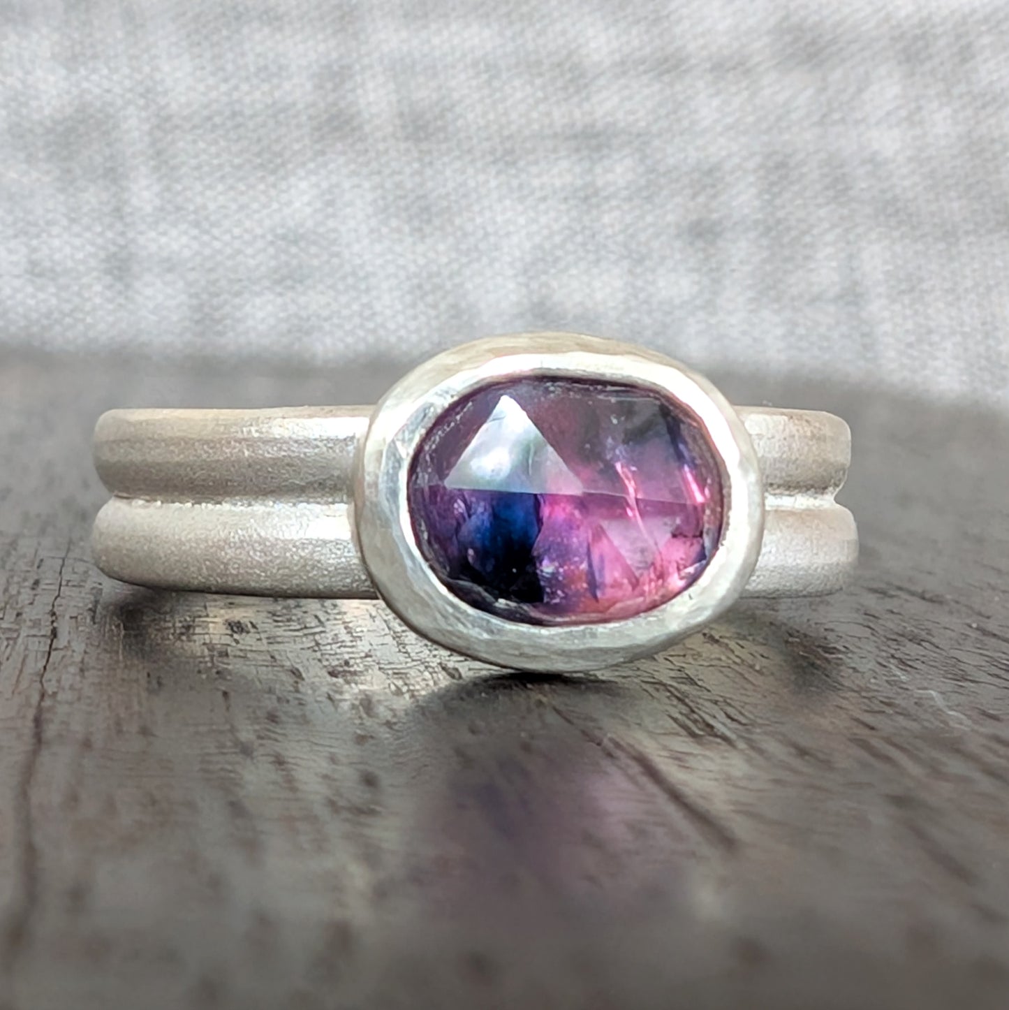 Oval Winza Sapphire Ring Size 6.5